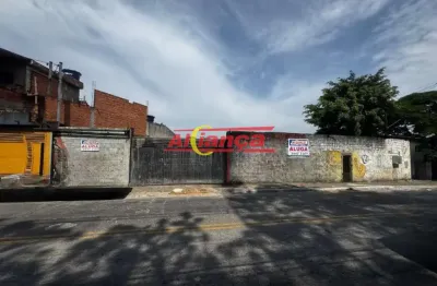 Terreno para alugar,  265m²- bairro -parque industrial cumbica - guarulhos/sp - por r$ 2.800,00