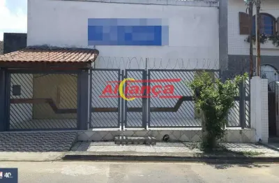 Salão para alugar,250m² - jardim bom clima - guarulhos/sp, por r$ 7500,00