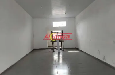 Salão para alugar, 55 m²  - bairro jd santa barbara - guarulhos/sp - por r$ 2.500,00