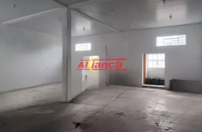Salão para alugar, 110 m²  - bairro jd. santa barbara - guarulhos/sp - por r$ 4.500,00