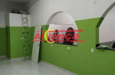 Salão comercial para alugar, 90m² - jardim adriana - guarulhos/sp por r$ 3.800,00