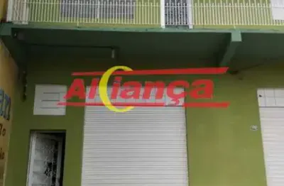 Salão comercial para alugar, 04 vagas, 240m², vila nova bonsucesso - guarulhos/sp por r$ 6.200,00