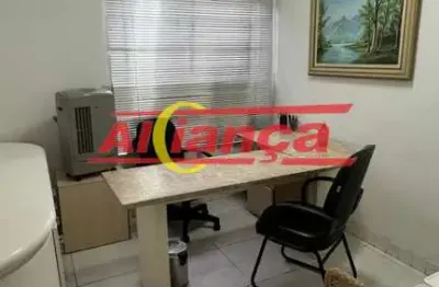 Sala para alugar, 45m² - jardim santa francisca - guarulhos-r$ 2.000,00