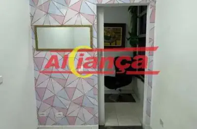 Sala para alugar, 45m² - jardim santa francisca - guarulhos/-r$ 2.000,00