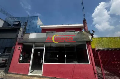 Salão para alugar, 180m²  - bairro - jardim presidente dutra - guarulhos/sp - por r$ 6.100,00