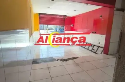 Salão para alugar, 100,25m² - jardim paraiso - guarulhos/sp - por r$2.500