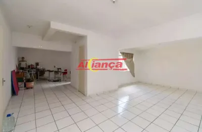 Casa  comercial sobreloja para alugar,140m² - cidade jardim cumbica- guarulhos/sp