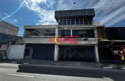 Prédio para alugar, 1.200m²,  bairro - centro - guarulhos/sp - por r$ 18.000,00