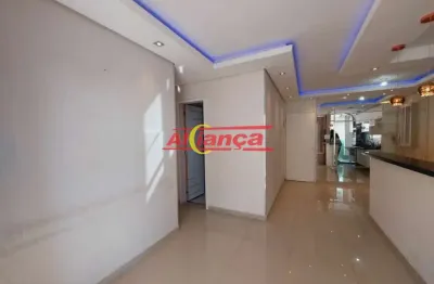 Apartamento para alugar, 2 quartos e 1 vaga coberta 54m², gopoúva - guarulhos  3.400,00