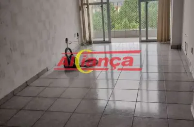 Apartamento com 3 quartos para alugar, 63m² - bairro -  gopouva - guarulhos/sp - por r$ 2.300,00