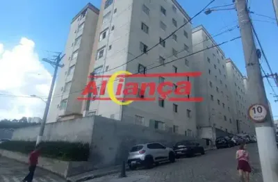 Apartamento com 2 dormitórios para alugar, 68m² - vila rio de janeiro - guarulhos/sp por r$ 1.500,00