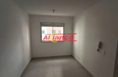 Apartamento com 2 quartos para alugar,  32m² - parque novo mundo - guarulhos/sp - por r$ 1.000,00