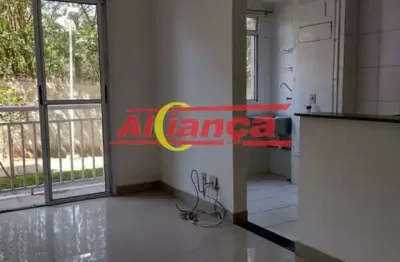 Apartamento para alugar com 2 quartos, 1 vaga - pimentas - guarulhos por r$: 1.300,00