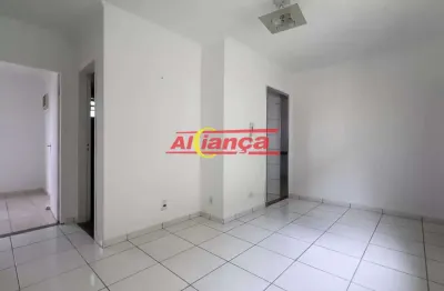 Apartamento 57m², com 2 quartos para locação -Pimentas - Guarulhos R$1.200,00