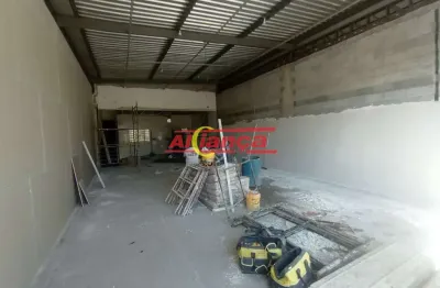 Salão comercial para alugar, 153m², vila rio de janeiro - guarulhos/sp por r$ 7.000,00