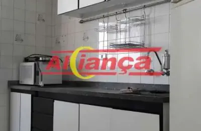 Apartamento para alugar com 2 quartos, 2 banheiros, 1vaga- 75m² -centro - guarulhos - sp, r$ 1800,00