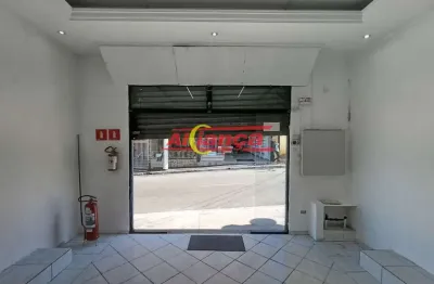 Salão comercial 51,67m² - para locação no centro de guarulhos - r$3.500,00