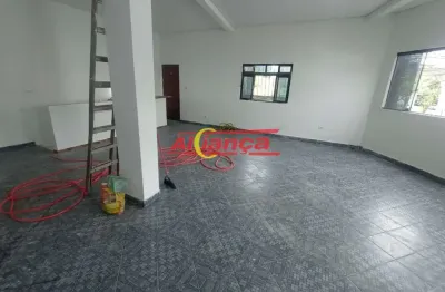 Salão para alugar com 3 banheiros- 230m²-parque jurema - guarulhos - sp- por r$ 5.510,00