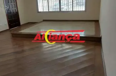 Sobrado com 4 quartos 1 suíte para alugar,  155m² - jd vila galvão guarulhos/sp por r$ 3.750,00