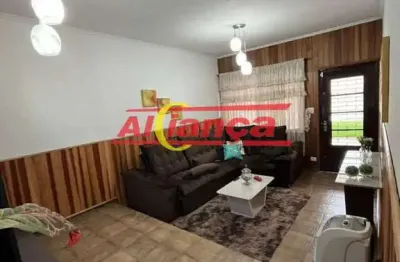 Casa térrea para alugar 3 quartos, sendo 2 suítes e 5 vagas 240m², vila galvão-guarulhos r$ 6.000,00