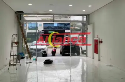 Salão para alugar, 2 vagas, 224m²,centro  - guarulhos por r$15.000,00