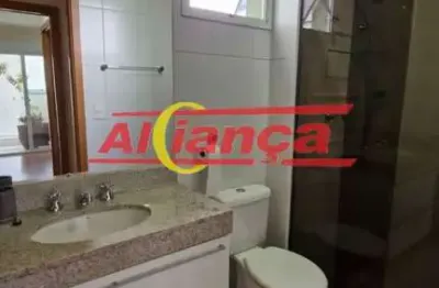 Apartamento para alugar com 2 quartos sendo 1 suite 96 m² - bairro - centro - guarulhos/sp