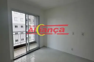 Apartamento para alugar, 2 quartos, sacada, bonsucesso - guarulhos -por r$: 1.570,00
