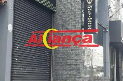 Salão para alugar, 115,26m²  - bairro picanço -  guarulhos/sp - por r$ 12.000,00