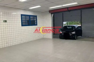 Salão com 440m², 04 vagas, cozinha industrial, vila leonor - guarulhos/sp - por  r$7.500