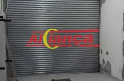 Salão comercial para alugar com mezanino , 1 banheiro - jd. cumbica - guarulhos por r$: 1.200,00