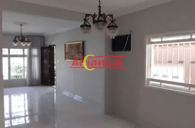 Casa para alugar com 3 quartos, edícula, 2 vagas, 150m² - jardim maia - guarulhos por r$ 8.000,00