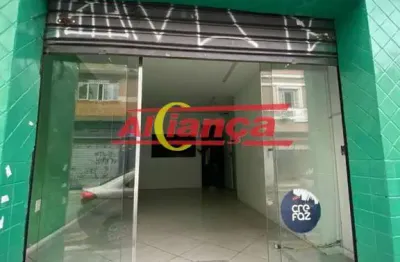 Salão comercial para alugar + edícula, 150m², centro - guarulhos/sp por r$ 5.000,00