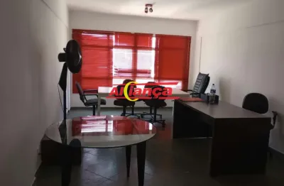 Sala com 33m² à locação, centro - guarulhos/sp por r$ 1.500,00