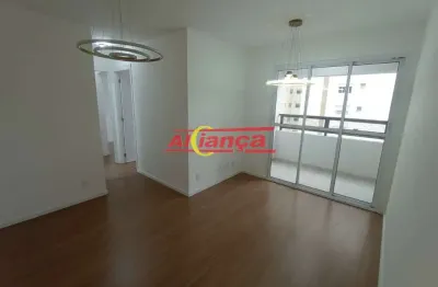 Apartamento com 2 quartos para alugar, 56 m² - vila rosália - guarulhos/sp -  por r$ 3.350,00
