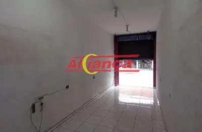 Salão comercial para alugar com 25m², cocaia - guarulhos/sp por r$ 1.300,00