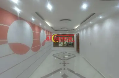 Sobrado para alugar 3 quartos, sendo 1 suíte e 2 vagas, 220m²  vila galvão-guarulhos por r$4.300,00