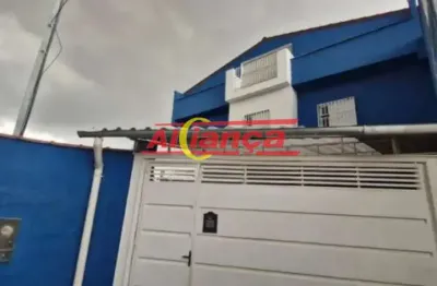 Sobrado para alugar, 3 quartos e 5 vagas, 250m²,ponte grande- guarulhos por r$4.800,00