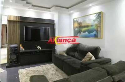 Sobrado com 3 quartos para alugar, 138m² - vila são joão batista - guarulhos /sp - por r$ 3.280,00