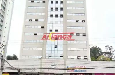 Sala para alugar, 40m² - vila rio de janeiro - guarulhos/sp por r$ 1.500,00