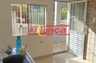 Casa para alugar com 40m², 1 quarto, jardim fortaleza - guarulhos/sp por r$ 1.000,00