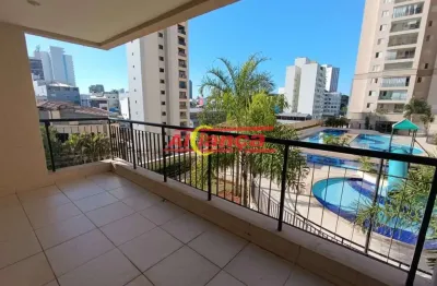 Apartamento com 2 dormitórios para alugar, 80 m²  - jardim zaira - guarulhos/sp por r$ 3.200,00