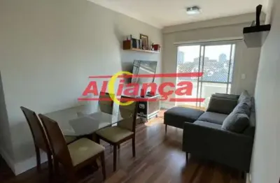 Apartamento com 2 quartos para alugar,  68m² - vila galvão- guarulhos/sp -r$ 2.400,00