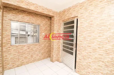 Casa com 1 quarto para alugar, 68 m² - bairro - guarulhos /sp - por r$ 1.000,00