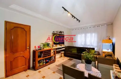 Sobrado para alugar, 3 quartos, sendo 1 suíte e 3 vagas, 150m²,vila galvão- guarulhos porr$ 4.300,00