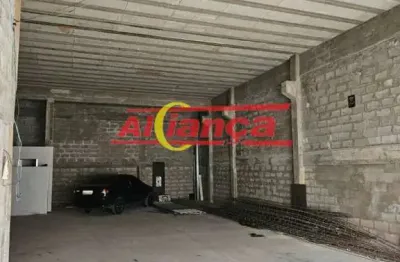 Salão comercial para alugar 200m² com 2 banheiros, 3 vagas - pimentas - guarulhos por r$: 6.000,00
