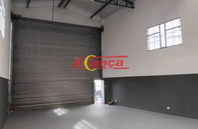 Galpão para alugar com 100m², mezanino, jardim presidente dutra - guarulhos/sp por r$ 4.500,00