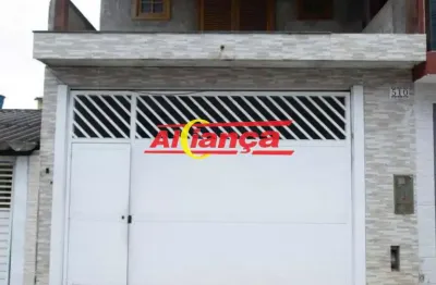 Sobrado com 5 quartos para alugar e 2 vagas, 289m² - jardim cocaia - guarulhos/sp - por r$3.800,00