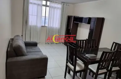 Apartamento com 2 quartos para alugar, 70 m² - centro - guarulhos/sp - por r$ 2.000,00
