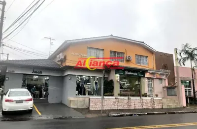 Sala comercial para alugar, 24m², parque renato maia - guarulhos/sp por r$1.700,00
