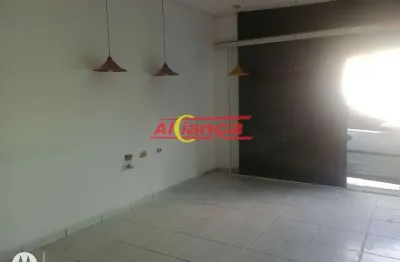 Salão para alugar, 85m²  - jardim bom clima - guarulhos/sp - por r$ 3.000,00